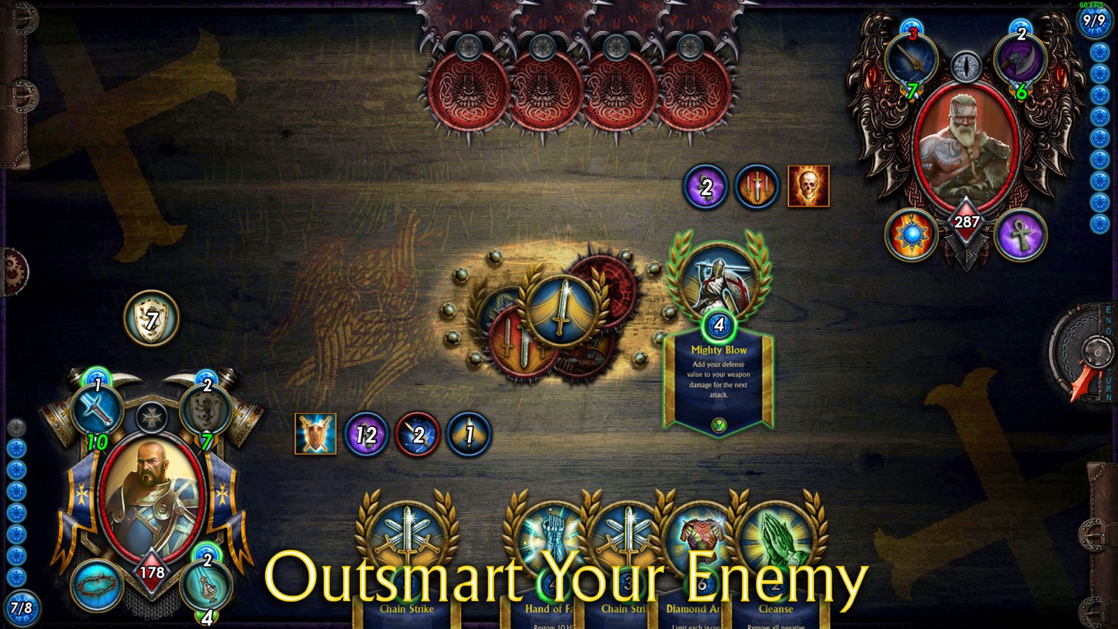 Cards played during a turn