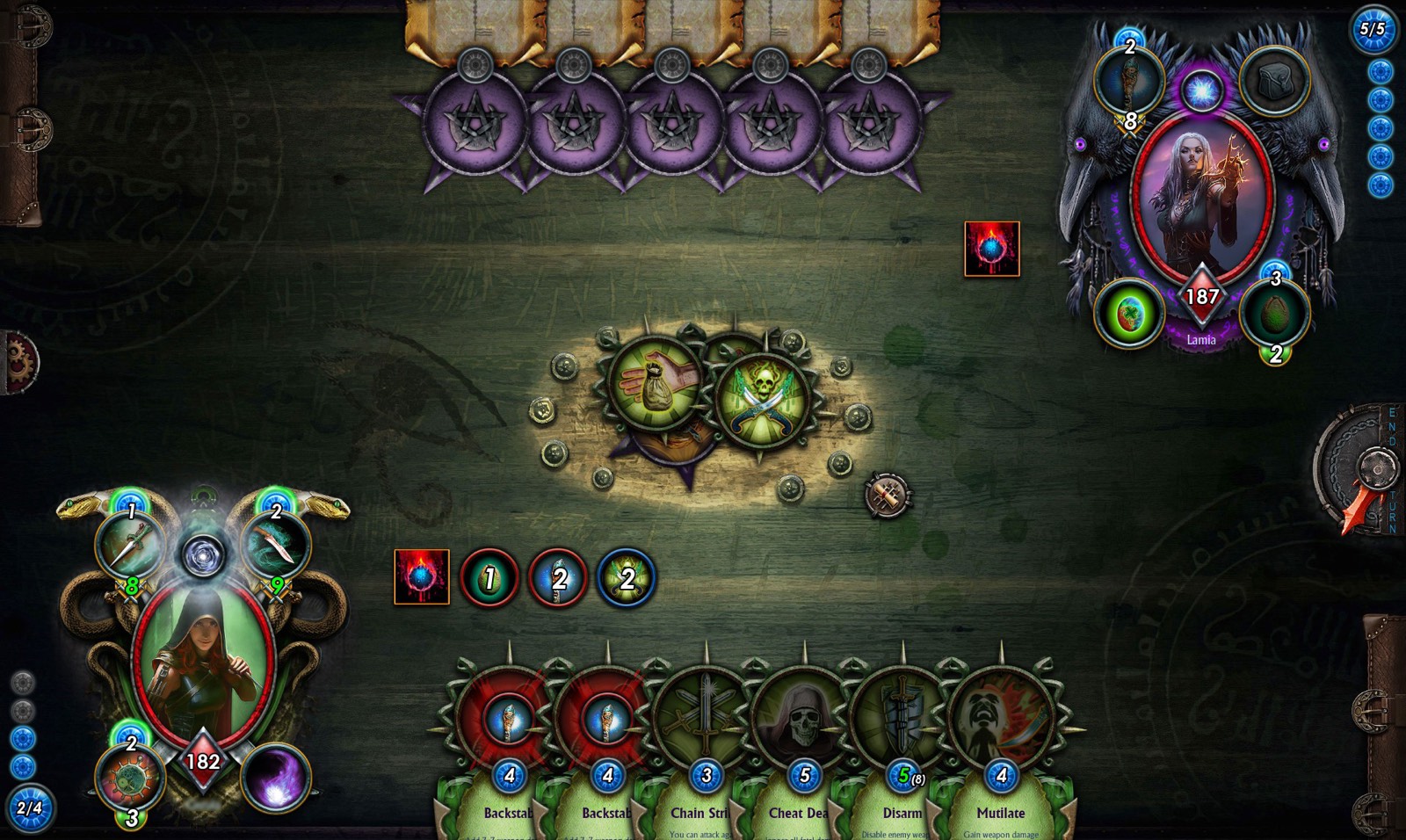 Trinkets and abilities in play