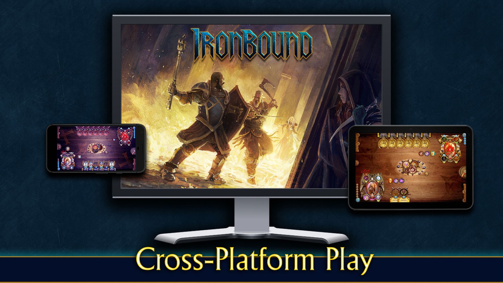 Ironbound running on desktop and mobile